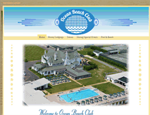 Tablet Screenshot of oceanbeachclub.org